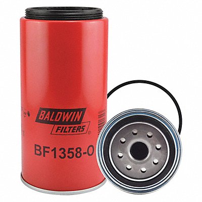 BALDWIN FILTERS BF1358O Fuel/Water Separator 8-19/32 x 4-13/32In