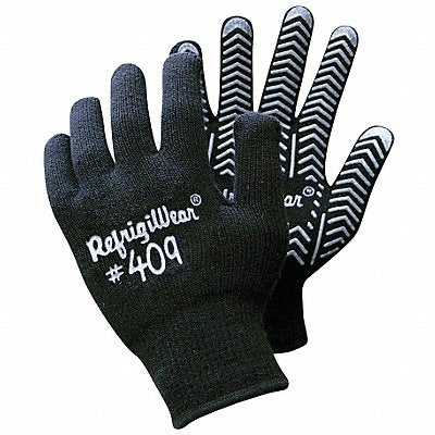 REFRIGIWEAR 0409RBLKXLG Cold Protection Gloves XL Black PK12