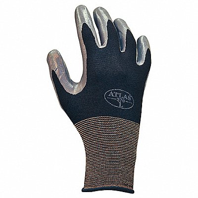 SHOWA 370BXXL10 H5472 Coated Gloves Black/Grey 2XL PR