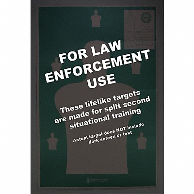 ACTION TARGET SQTA1NS50 Georgia Public Safety Target PK50