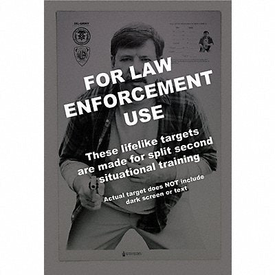 ACTION TARGET IALQRWY100 Wyoming Law Enforcement Target PK100