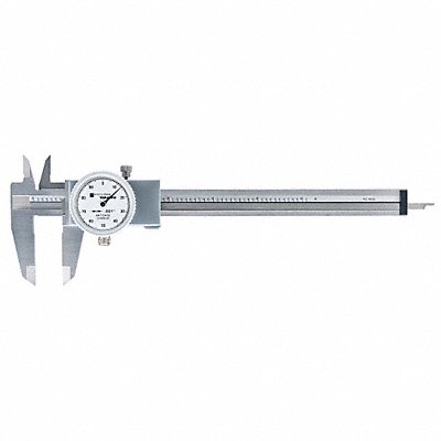 TESA BROWN  SHARPE 589020 Dial Caliper Stainless Steel White