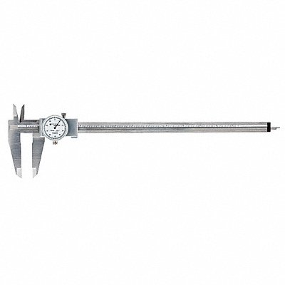 TESA BROWN  SHARPE 589046 Dial Caliper Stainless Steel White