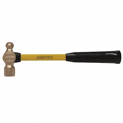 AMPCO H112FG Ball Pein Hammer 12Oz. Fiberglass Handle