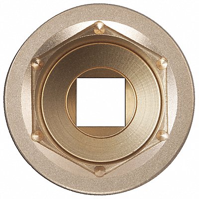 AMPCO DWI12D12MM Impact Socket Nickle Aluminium Bronze Natural 12 mm