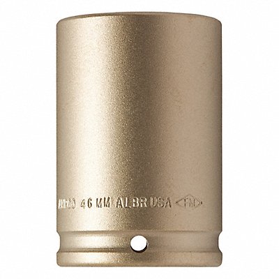 AMPCO DWI12D118 Impact Socket Nickle Aluminium Bronze Natural 1 1/8 in
