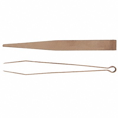 AMPCO T40 Tweezers Nickel Tin Copper 5 1/2 L