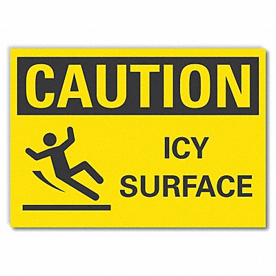 LYLE LCU30138ED10x7 Eco-Decal Icy Conditions 7 in x 10 in