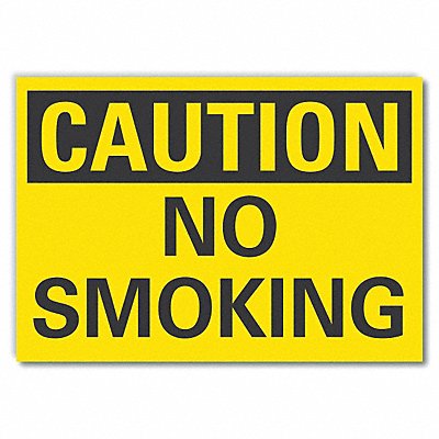 LYLE LCU30210ED10x7 Caution Sign 7inx10in Non-PVC Polymer
