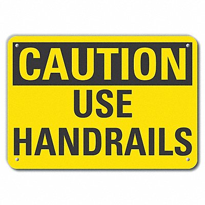 LYLE LCU30227NP14x10 Caution Sign 10 inx14 in Plastic