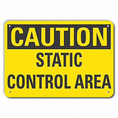 LYLE LCU30257NP14x10 Caution Sign 10 inx14 in Plastic