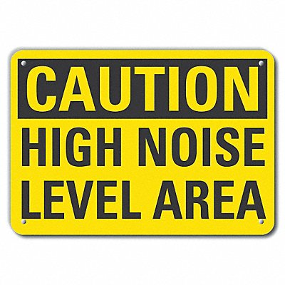 LYLE LCU30273NP14x10 Caution Sign 10 inx14 in Plastic