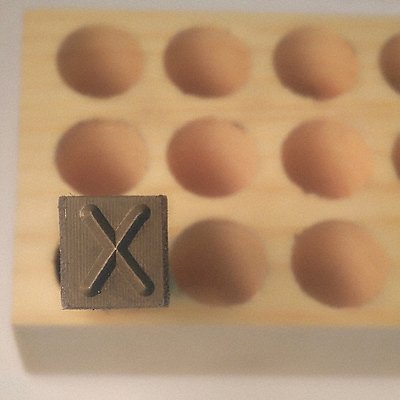 YOUNG BROS. STAMP WORKS 06271X Hand Stamp 2-5/8 Shank L Steel