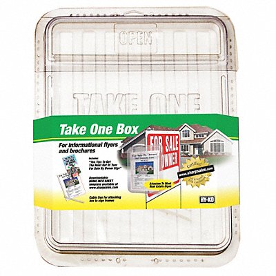 HY-KO PRODUCTS 22131 Brochure Holder Grey 15 H PK3
