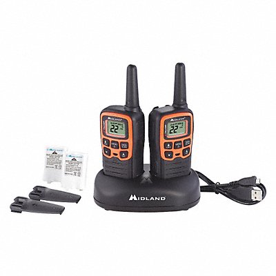 MIDLAND T51VP3 Portable Two Way Radios 0.5W 22 Ch