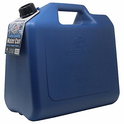 WEDCO 82300G Water Container 5 gal Blue 14-3/4 in H