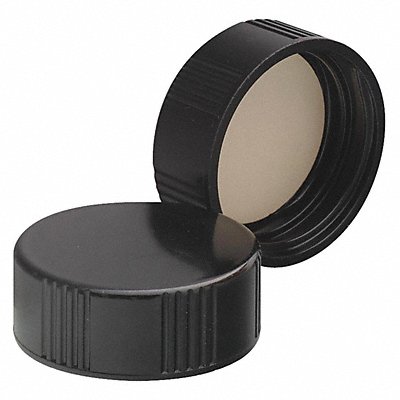 WHEATON W239301 Cap 28 mm Dia Black PK144