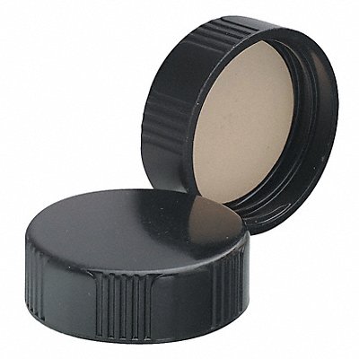 WHEATON 240421 Cap 33 mm Dia Black PK100