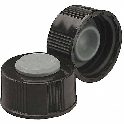 WHEATON 24067601 Cap 20 mm Dia Black PK100