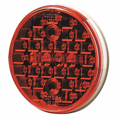 MAXXIMA M42320R Stop/Turn/Tail Light Round Red  L