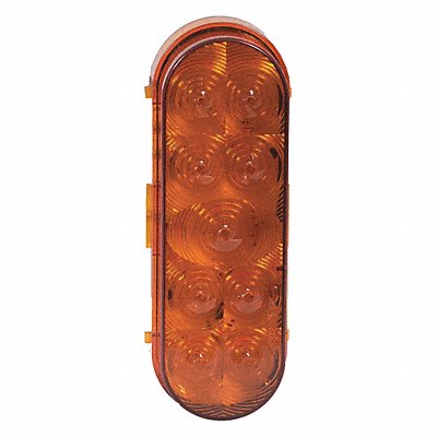 MAXXIMA M63339Y Park/Turn Light Oval Amber 6-3/8 L