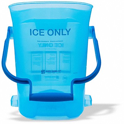 SAN JAMAR SILD6000 Ice Tote Blue 16 H 13-1/4 D Plastic