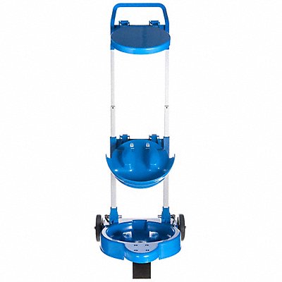 SAN JAMAR SICART60 Ice Tote Transport Cart Blue 26-3/4 H