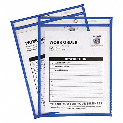 C-LINE 43915 Shop Ticket Holders Grommet 12 H PK15