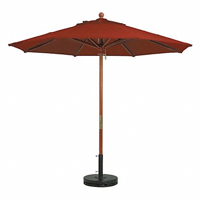 GROSFILLEX 98948231 Market Umbrella 7 ft Terra Cota