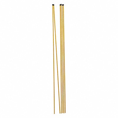 SNOWEX SP15 Snow Stakes Yellow 48 L Fiberglass PK6