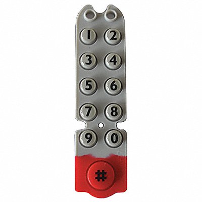 CODELOCKS KM1000 Vertical Keymat For KL1000 w/Mount Hrdwr
