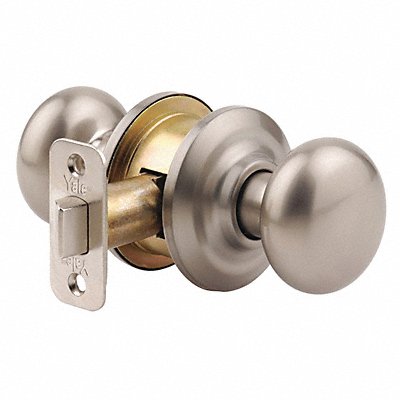 YALE D3106N01 Knob Lockset Mechanical Passage Grd. 2