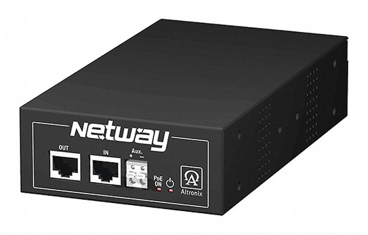 ALTRONIX NETWAY1D PoE Injector Black 115/230VAC Input V