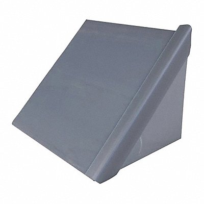 BIRD BARRIER SL5G90 Bird Slide End Cap 8 1/2 in H 5ft L PK10