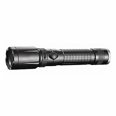 GRAINGER 49XX75 Handheld Flashlight Aluminum Black 750lm