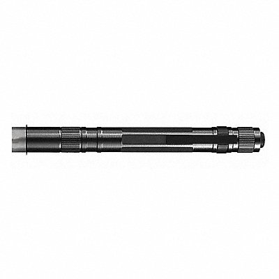 GRAINGER 49XX88 Penlight Aluminum Black 90lm