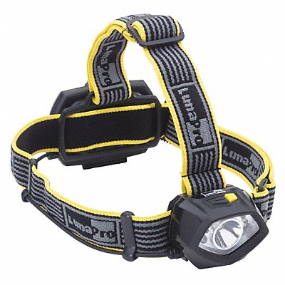 LUMAPRO 49XX90 Headlamp Plastic Black Yellow 343lm