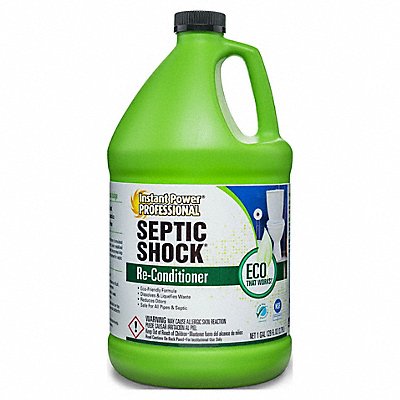 INSTANT POWER PROFESSIONAL 8818 Septic Shock Reconditioner Jug 1 gal Liq