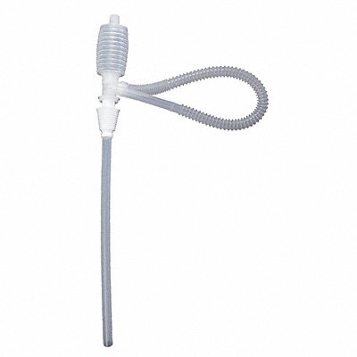 GRAINGER 4007FDA Hand Pail Pump Siphon 2 oz per stroke