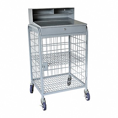 GRAINGER 49Y120 Receiving/Shop Desk 300 lb 24-3/8 W
