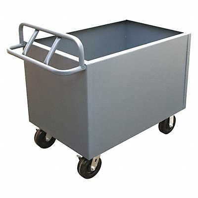 GRAINGER 4STESM243695 Solid Box Truck 2000 lb Steel 42 in.