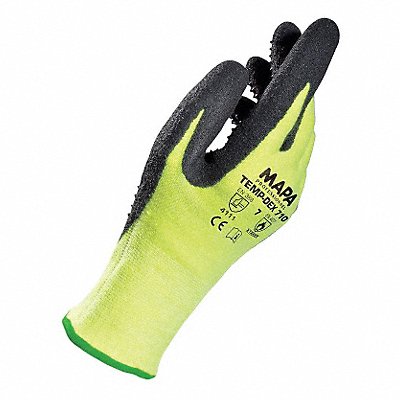 TEMP-DEX 710 Heat Resistant Gloves Nitrile Yellow 9 PR