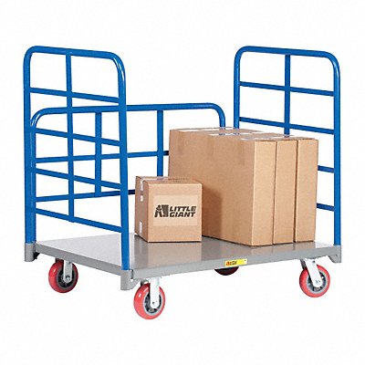 LITTLE GIANT DRB24606PY Three-Sided Platform Truck 3600 lb.