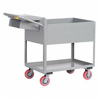 LITTLE GIANT DS2448X126PYWSP Order-Picking Cart 3 600 lb Steel