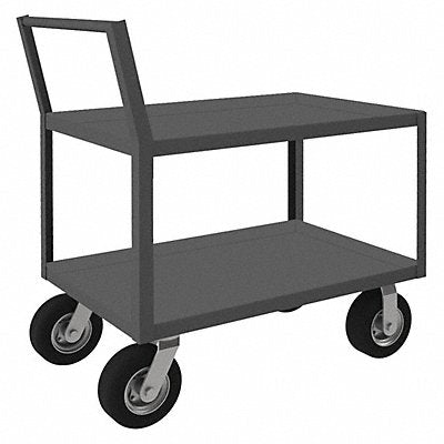 GRAINGER LDO30484128PNALU95 Low-Profile Utility Cart 1 200 lb Steel