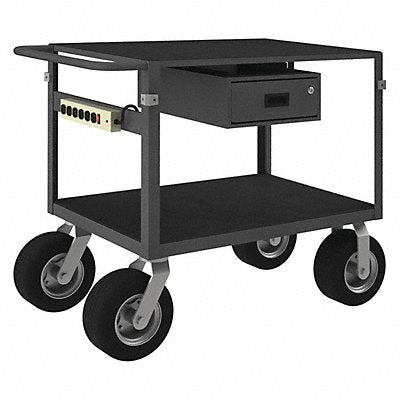 GRAINGER IC24361DRPS10SPN95 Instrument Cart 1 000 lb Steel
