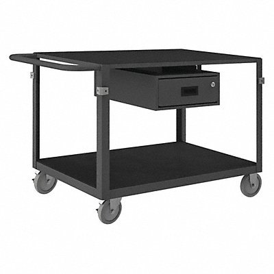GRAINGER IC24361DR5PU95 Instrument Cart 1 000 lb Steel