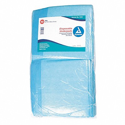 DYNAREX 1343 Disposable Underpads 23x36In 45 g PK150