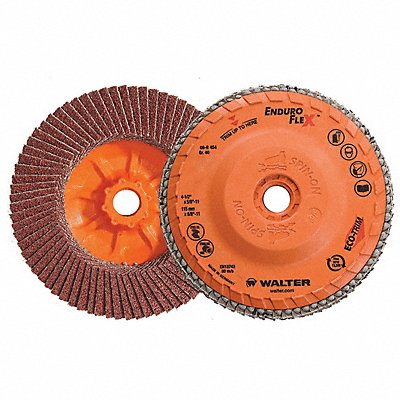WALTER SURFACE TECHNOLOGIES 06B454 Fiber Disc 4 1/2 in Dia 5/8in Arbor