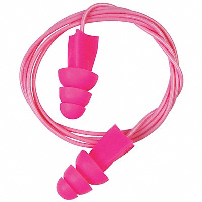 TASCO 10019010 Ear Plugs Corded Flanged 27dB PK100
